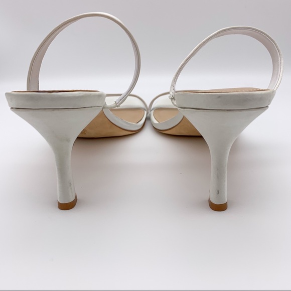 Reformation Madeline Satin Heeled Sandals - Picture 6 of 7